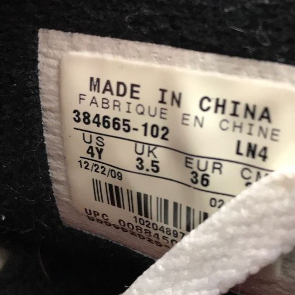 Nike Air Jordan 6 Retro White/Varsity Red 384665-102 Youth Size 4Y - Picture 11 of 12